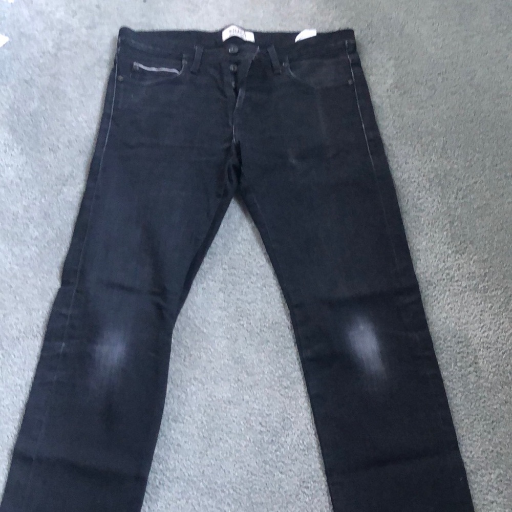 Men’s naked and famous Super Guy fit black jeans. Size 33 waist.